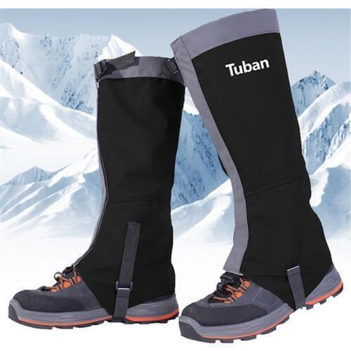 Waterproof Snow Covers Outdoor Skiing Gaiters Boots Shoes Leg Covers Men Women Shoes Cover Outdoor Hiking Climbing Leg Covers