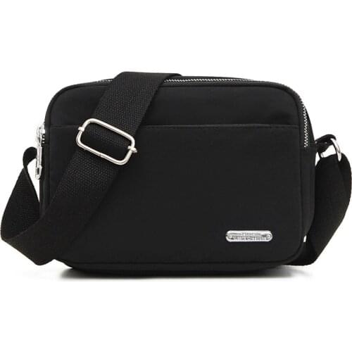 Women Nylon Shoulder Bags Crossbody Bag Ladies Top-handle Bolsa Feminina Satchel Handbag Pouch Tote Pocket