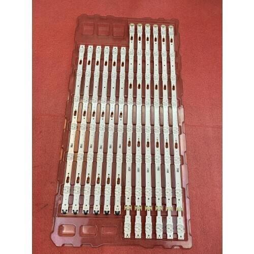 12 PCS LED backlight strip For Samsung UE55KU6000K UE55KU6000 UE55KU6100 UE55JU7500 UE55JU6740 UE55JU6400 UE55JU6745 UE55JU7000