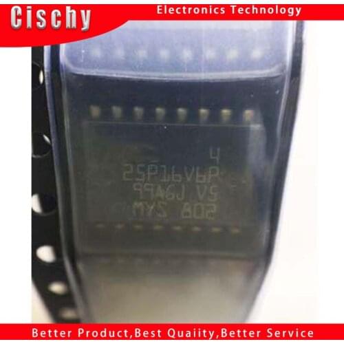 1pcs/lot M25P16V M25P16 25P16 SOP-16 M25P16-VMF6TP 25P16V6P SOP