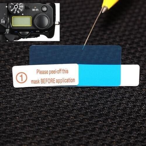 2PCS Top LCD Panel Protection Film for Panasonic Lumix DC-S1H DC-S1 DC-S1R DC S1 S1H S1R LCD Panel Protection Screen Protector