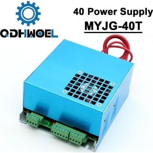 40W Laser Power Supply MYJG-40 for CO2 Laser Engraving Cutting Machine 25-50W