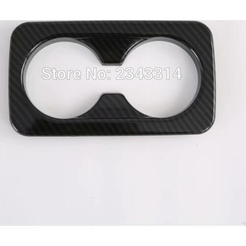 For Car Accessories Kia Seltos Sportage Abs Chrome Water Cup Cover Protector Guard Trim Scuff Plate Styling Stickers 2019 2020