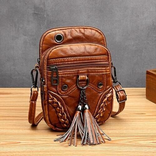 Fansiman Luxury Women Messenger Bags Soft Pu Leather Girls Crossbody Bag Lady Shoulder Bag 2021 Summer New Women Handbags Design