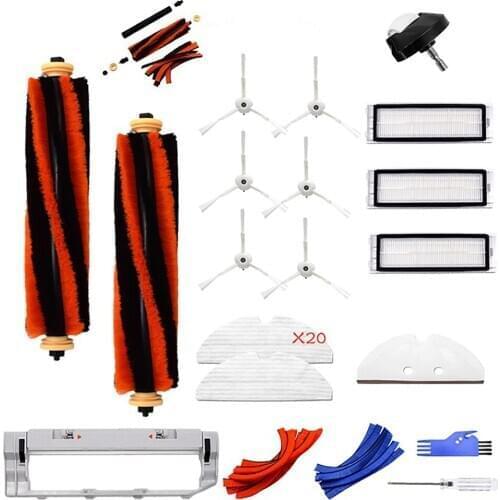 Filters Side Roller Brushes Universal Wheel Disposable Mops Brushes Main Brush Cover for Xiaomi Roborock Sweeping Robot Parts