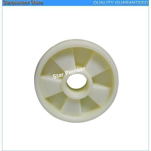 Hydraulic pallet truck wheels hand pallet truck wheel 180x50 mm White Nylon