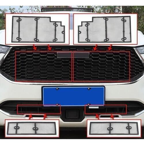 Hivotd For Haval F7 F7X 2018 2019 2020 Accessories Front Grille Insect Net Screening Insert Mesh Decoration Covers Car Styling