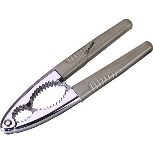 Kitchen Cooking Fruit Tools Zinc Alloy Funnel Nut Cracker Nutcracker Sheller Walnut Hickory Hazelnut Opener Crackers