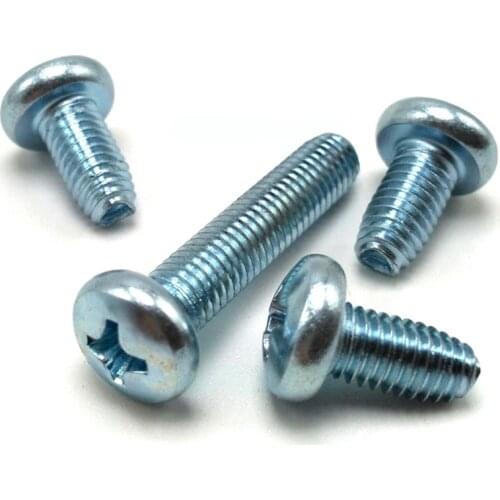 M3 M4 M5 M6 Phillips Pan Head Trilobular Thread Rolling Screw, Tri-Lobular Thread Screws,A025