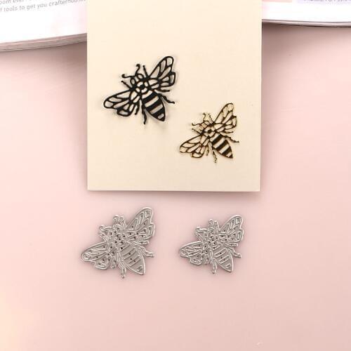 DUOFEN METAL CUTTING DIES insect bees stencil DIY Scrapbook Paper Album 2020 new