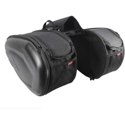 Motorcycle saddle bags locomotive bag side bag helmet bag bilateral multifunctional travel ride my stuff