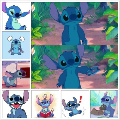 Disney 5D Diamond Painting Set Cuadros Broderie Cartoons Animal Mosaic Stilson Cross Stitch Kit Diamand Embroidery Full Kid Gift