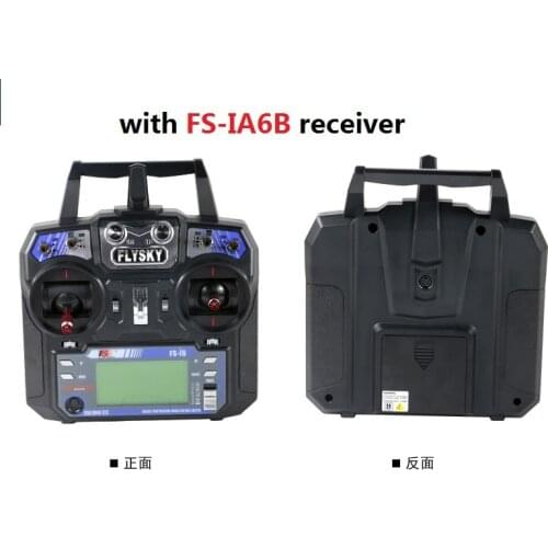 Newest Flysky FS-i6 FS I6 2.4G 6ch RC Transmitter Controller w/ FS-iA6B Receiver For RC Helicopter Plane Quadcopter Glider
