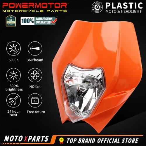 New Motorcycle LED Headlight Headlamp Head Lamp Light For EXC EXCF SX SXF XC XCF XCW XCFW 125 150 250 300 350 450 530