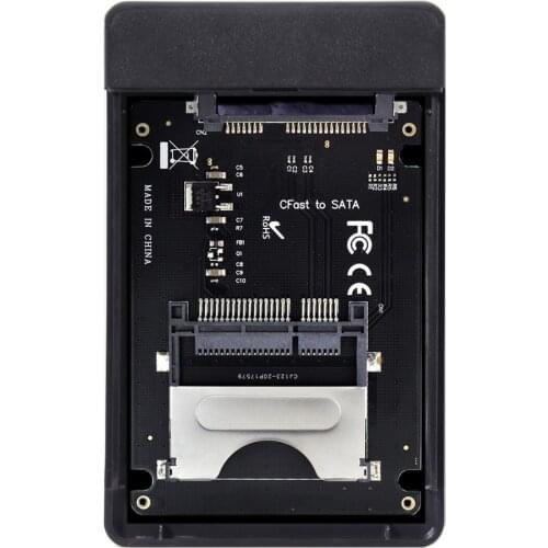 CFast to USB-C USB3.0 & SATA Card Adapter 2.5" Case SSD HDD CFast Card Reader for PC Laptop