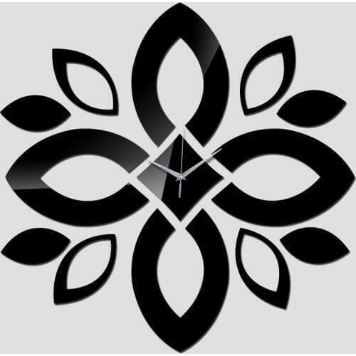 Sale Reloj Pared New Diy Fashion Mirror Wall Clock Clocks Quartz Modern Single Face Acrylic Watch Decoration