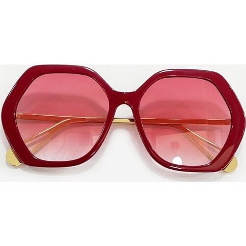 Retro Polygon Sunglasses Men Vintage Mirror Sunglasses for Women Luxury Brand Goggle Ladies Gafas De Sol