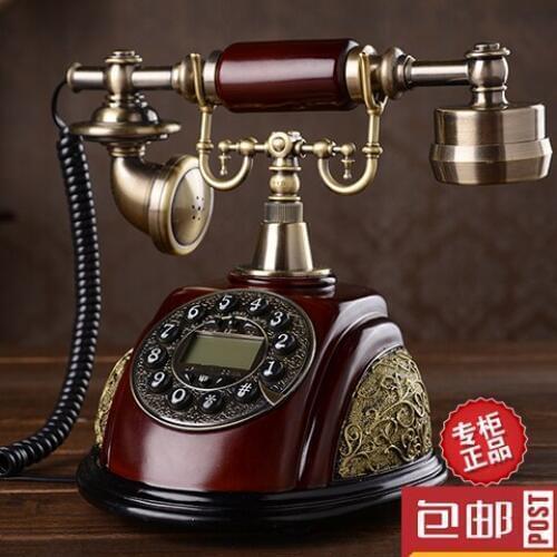 Special offer European antique landline phone new American retro fashion telephone Retro art classical Rotary Dial