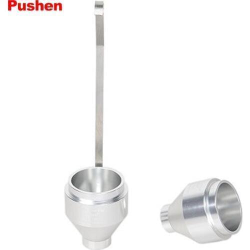BRAND PUSHEN Paint Viscosity Cup 4 # Flow Dip Cups viscometer DIN 53211 With handle 2 3 5 6 8mm orifice diameter available