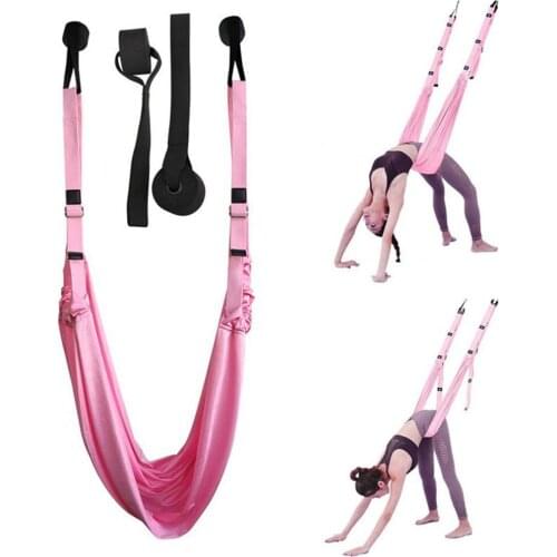 Aerial Swing Rope Breathable Beginner Friendly Resistance Band Leg Splits Practic Elastic Stretch Band for Yoga Lover Swing Rope