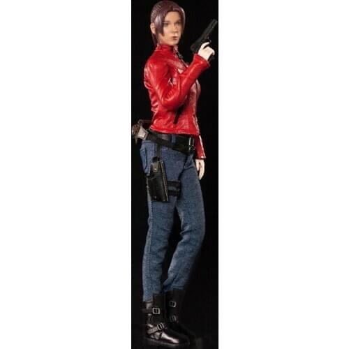 X-TOYS X-021 1/6 Red Jacket Clothes Set Accessories Fit 12'' Female Medium Bust Action Figure Body
