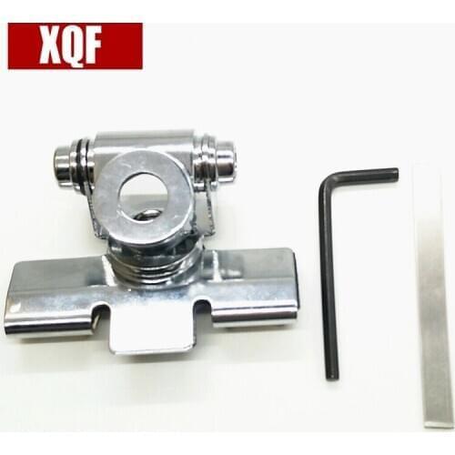 XQF Antenna Bracket RB-400 Adjustable Angle Universal Silver Clip Edge For Car Hatchback Door Mount Mobile Car Radio Antenna