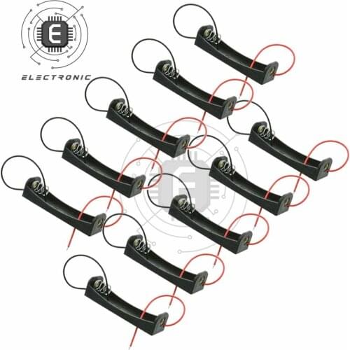 10PCS/Lot 1 AA5 Battery box Battery Holder Storage Power Bank Box For DIY Experiment Battery Holder