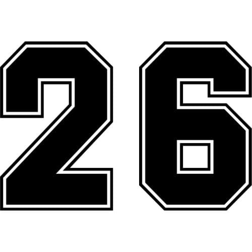 26 car stickers. Off road. Diesel vehicles. Motorcycle auto parts. Decoration. Refrigerator. Fun multi color Decal PVC