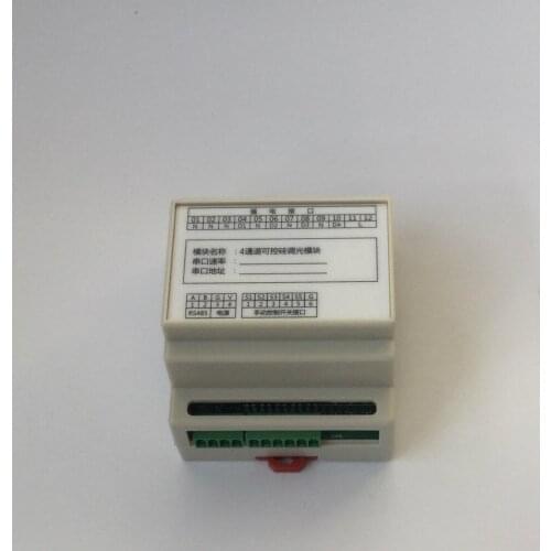4 way thyristor dimming module RS485 Modbus
