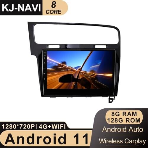 Car Player CARPLAY Radio Stereo DSP Android 11 6+128GB For VW Volkswagen Golf 7 2013-2019 Navigation Multimedia GPS NO DVD