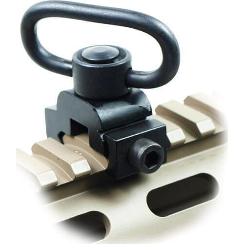 For Gun Rifle Gun Quick Detach Release Sling Swivel Scope Mount Ring Quick Detachable Button Strap Ring Holder Support