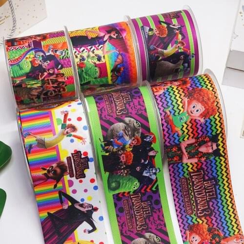 DIY Cartoon Printed Grosgrain Ribbon For Craft Supplies Sewing Accessories 5 Yards, Planar Resins Mold 10 Pieces. 55042