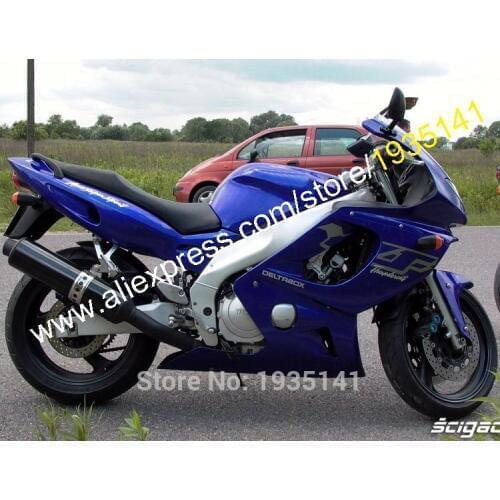 For Yamaha Yzf600R Thunder cat Accessories 97-07 YZF-600R 1997-2007 Yzf600 R Blue Aftermarket Sportbike Fairing Kit