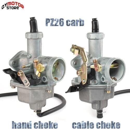 PZ26 26mm Carburetor Carb For Honda CB125 XL125S TRX250 TRX 250EX XR100 XR200 CG CB 125 150 cc ATV Quad Dirt Bike Motorcycle