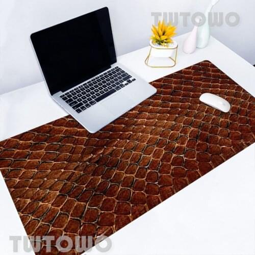 Snake Skin Mouse Pad Large Gaming Desk Mat Desktop Mouse Pad Mouse Mat MousePads Table Mat Anti-slip Soft Mouse Pad Laptop