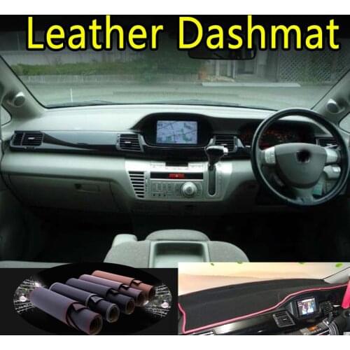 For Honda Edix FR-V 2004 2005 2006 2007 2008 2009 Leather Dashmat Dashboard Cover Dash Mat Carpet Car Styling Accessories Carpet