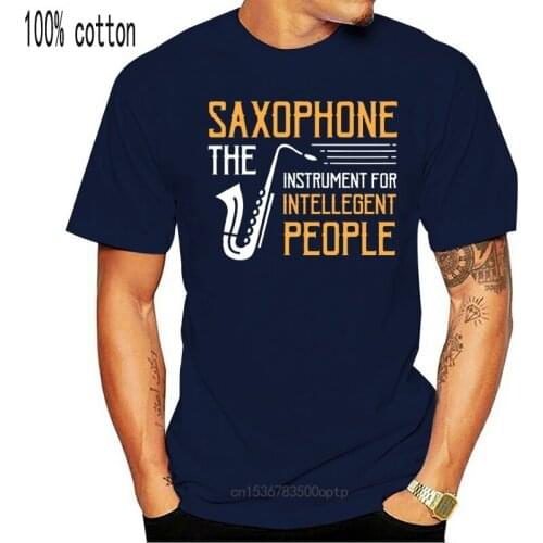 New SAXOPHONE THE INSTRUMENT FOR INTELLEGENT PEOPLE UNISEX T-SHIRT
