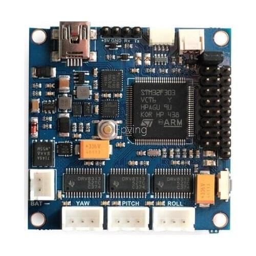 New BaseCam Simple BGC 32 Bit Extended Brussless Gimbal Controller Version 3.6 with encoder for 5D2 5D3 BMCC Camera