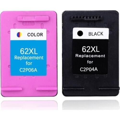 LuoCai compatible ink cartridges For HP62 For HP 62 XL Envy 5640 5660 7640 5540 5546 5548 Officejet 5740 5741 5742 5743 printers