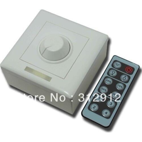 LED triac dimmer with IR remote,AC90-240V input;max150W output