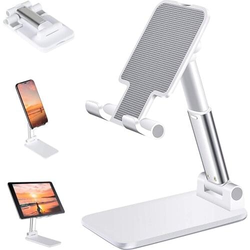 Universal Desktop Mobile Phone Holder Stand for iPhone iPad Adjustable Tablet Foldable Table Desk Cell Phone Stand Holder