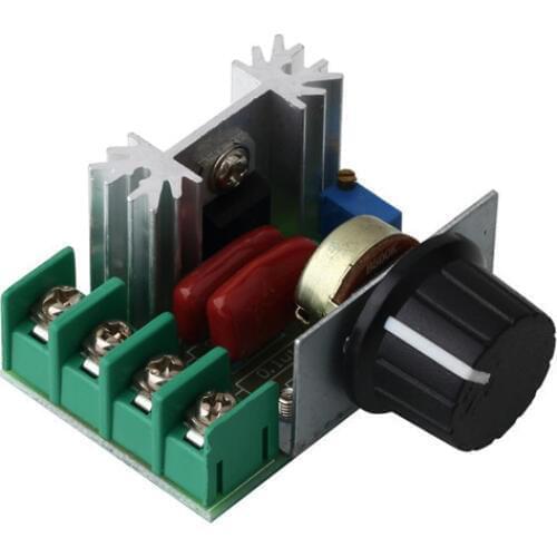 In stock! 2000W 220V AC SCR Electric Voltage Regulator Motor Speed Control Controller Newest dropshipping