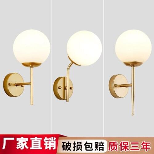 Vintage led wall light iron bedside corridor bedroom luminaria de parede cabecero de cama