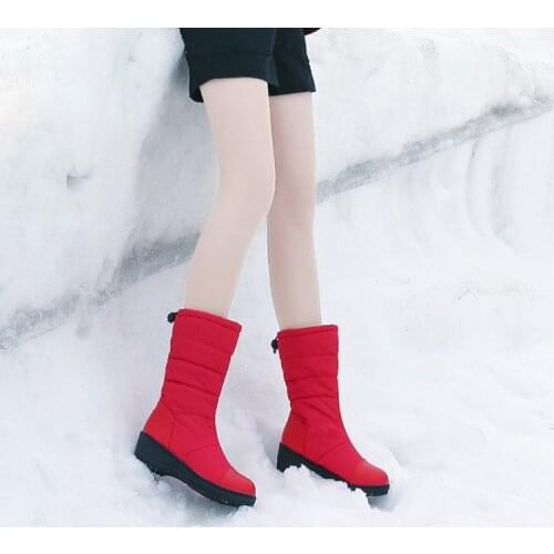 Winter 2021 Explosion of Snow Boots Down Cloth Womens Boots HX-76B