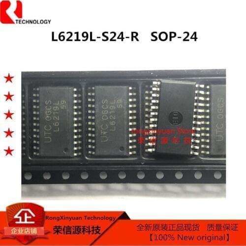 10 pcs/lot L6219L-S24-R SOP-24 L6219L-S24-T UTCL6219 L6219 UTC L6219L DUAL FULL-BRIDGE PWM MOTOR DRIVER 100% New original