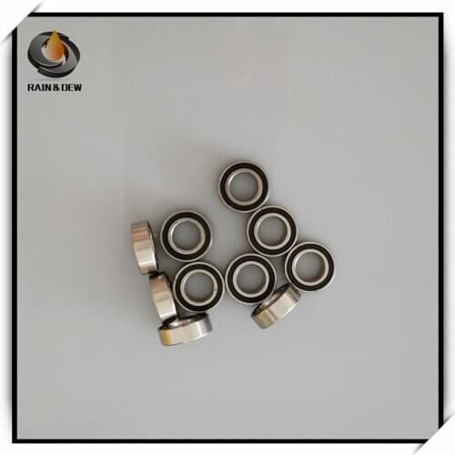 10Pcs S 6702 RS Stainless Bearing ABEC-715*21*4 mm 6702-2RS Ball Bearings 6702 RS