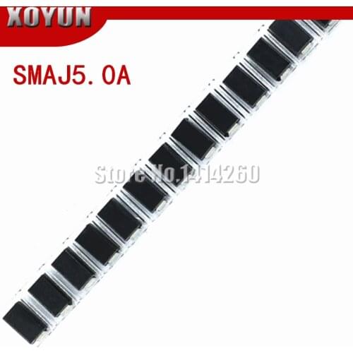 20pcs/lot 400W SMA DO-214AC smd tvs diode SMAJ5.0A