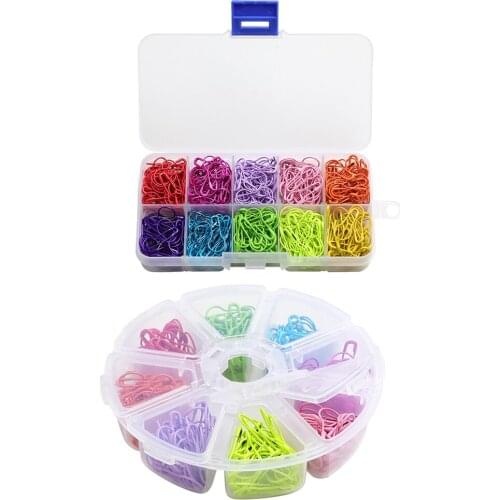 500pcs Pins Gourd Shape Safety Clips for Sewing Quilting Crafts