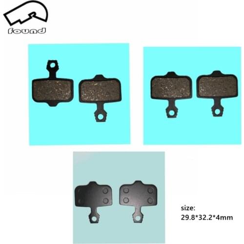 8 Pairs bicycle resin Brake Pads for bike with the ResinSemi-Metallic