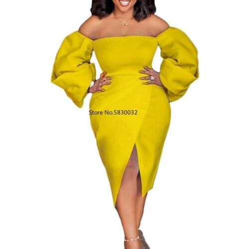 African Dresses for Women 2021 New African Clothes Dashiki Africaine Femme polyester dress Party Africa knee-length Dress